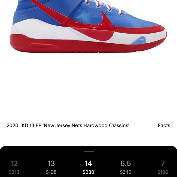 nike KD13 nets hardwood classic size 14 in mens. - Picture 6 of 6